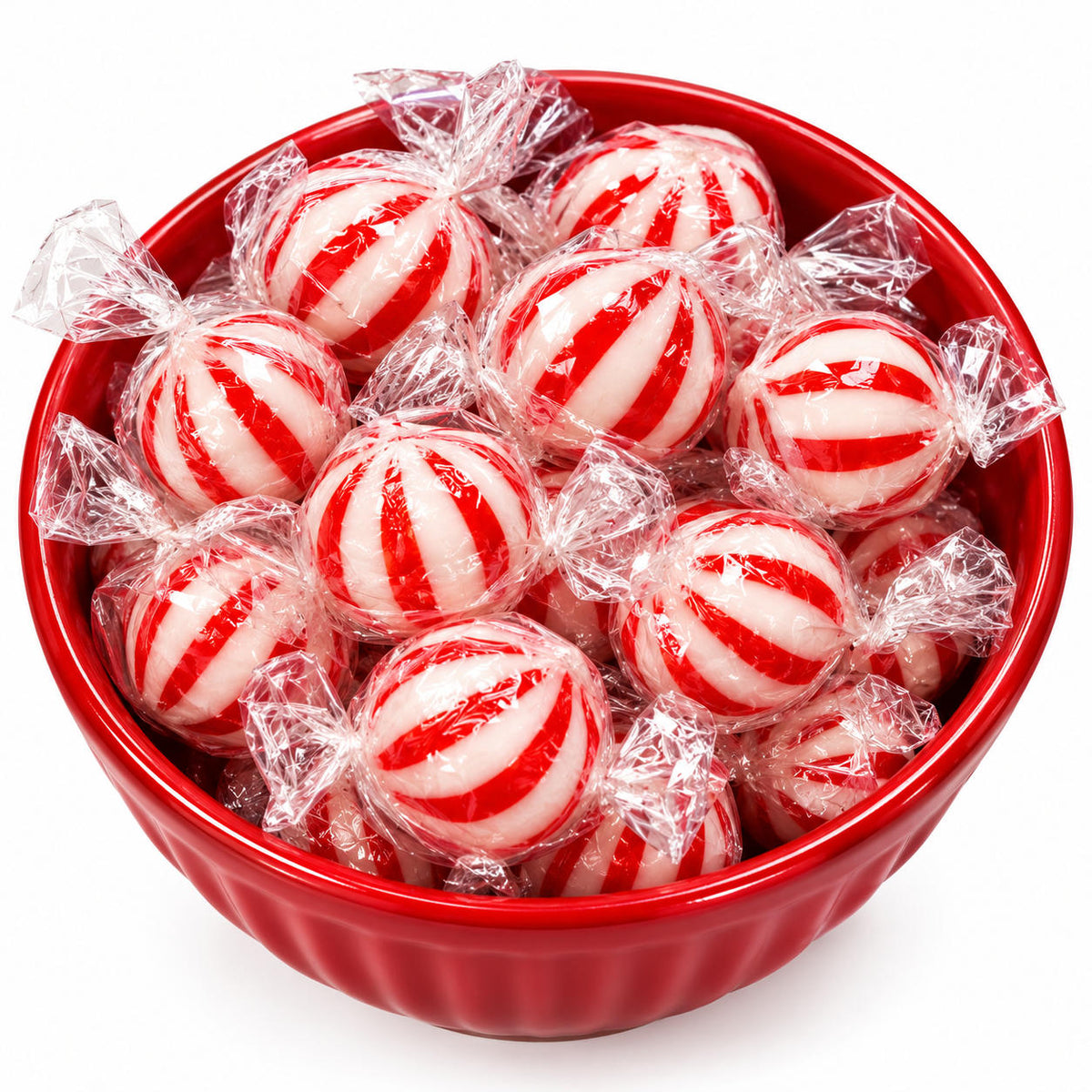 Michele's Pantry Wrapped Peppermint Ball Candies, 2 lb Bag