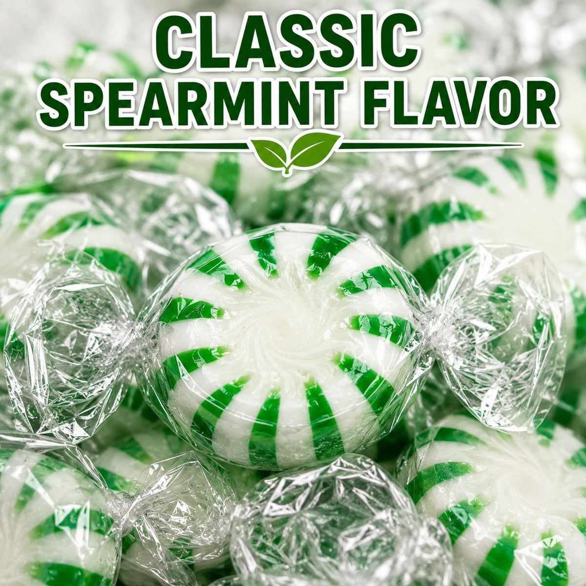 Michele's Pantry Wrapped Starlight Spearrmint Candies 2 lbs