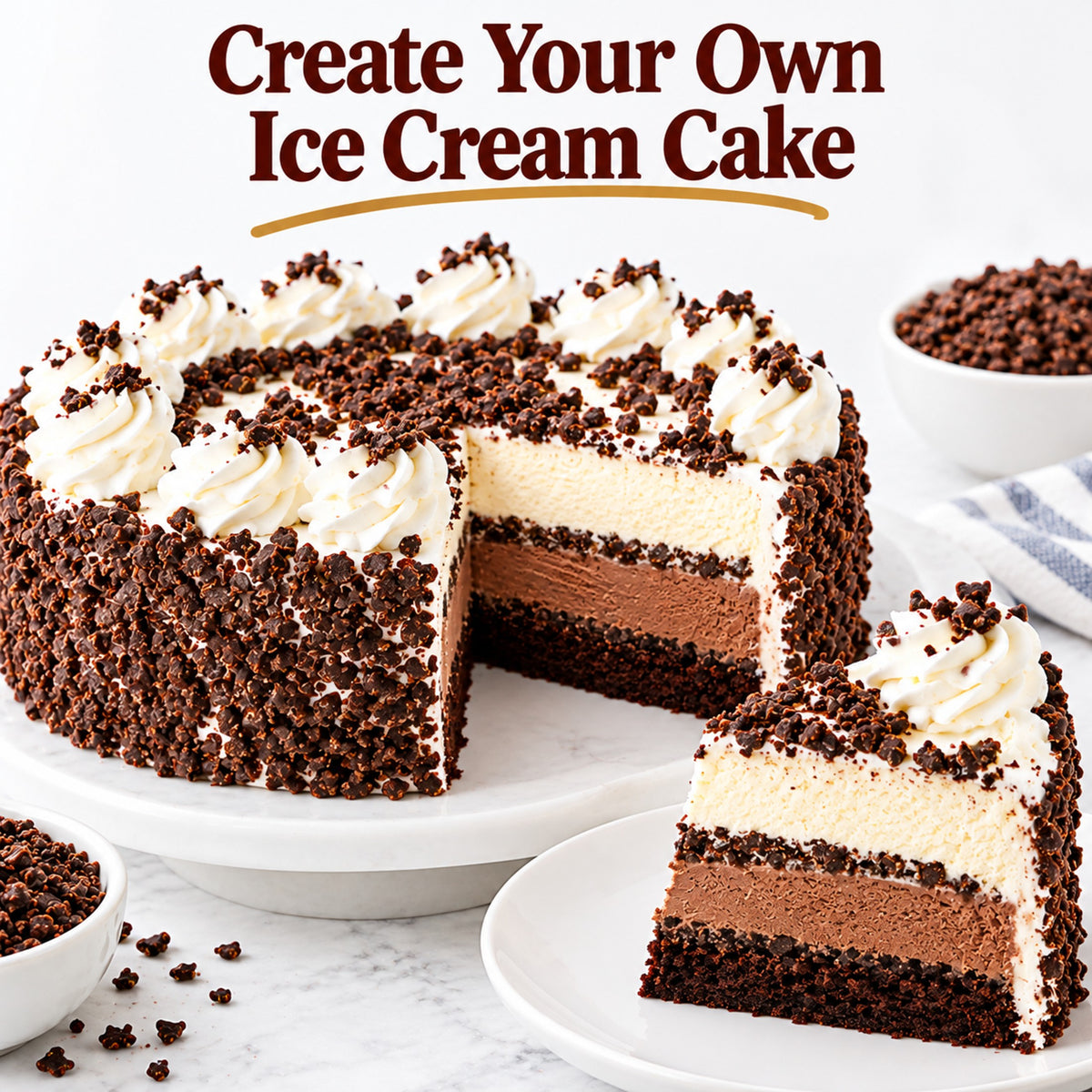 Michele's Pantry Chocolate Crunchies Ice Cream Cake Topping – 10 oz