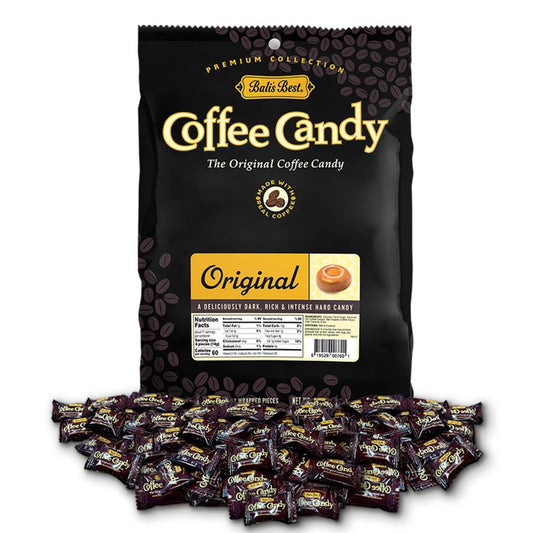 Bali's Best Coffee Candy Individually Wrapped, 2.2 lb Bulk Bag