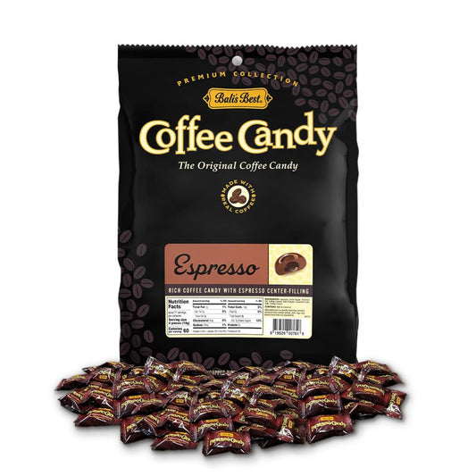 Bali's Best Espresso Coffee Candy Individually Wrapped, 2.2 lb Bulk