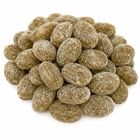 Claeys Sanded Horehound Drops Old Fashioned Hard Candy, 2 lbs