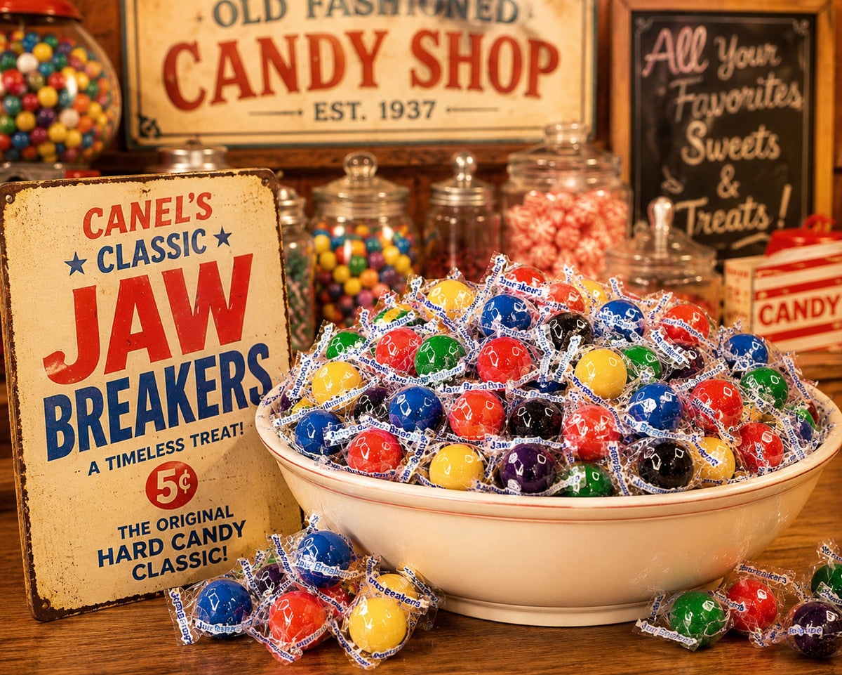 Jawbreakers Hard Candy Assorted Fruit Flavors, 2 lbs
