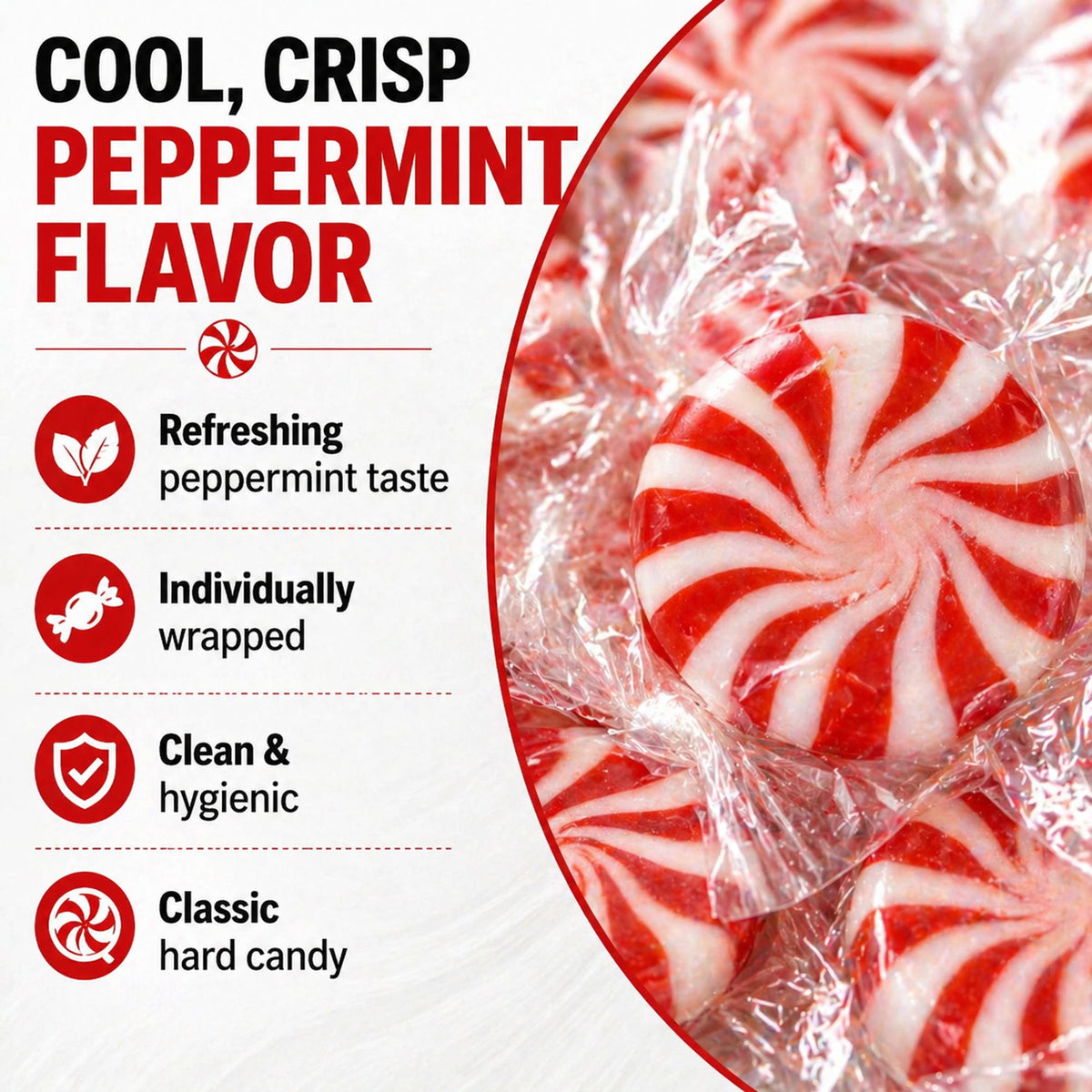 Michele's Pantry Wrapped Starlight Peppermint Candies 2 lbs