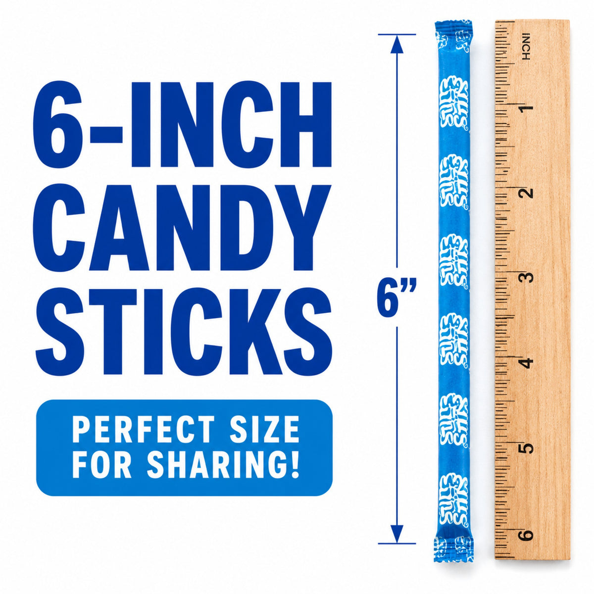 Enjoy 92 Silly Stix Blue Raspberry Powdered Candy Straws