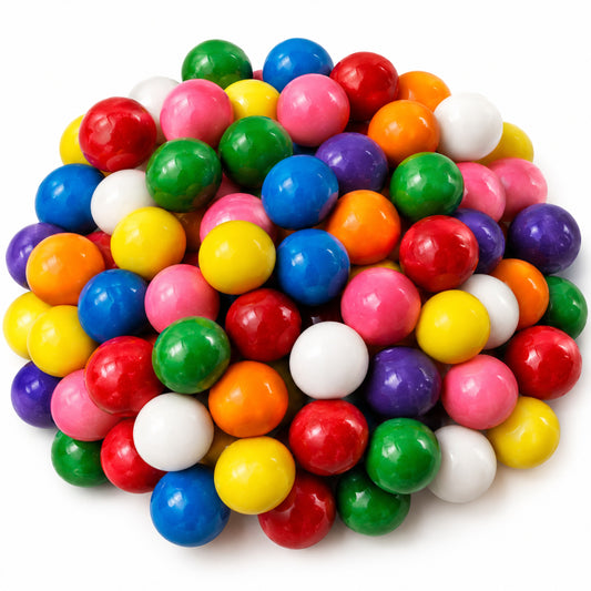 Dubble Bubble Assorted 1/2" Gumballs – 14 oz. Bulk Bag
