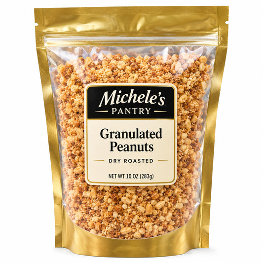 Michele’s Pantry Granulated Peanuts Dry Roasted 10 oz