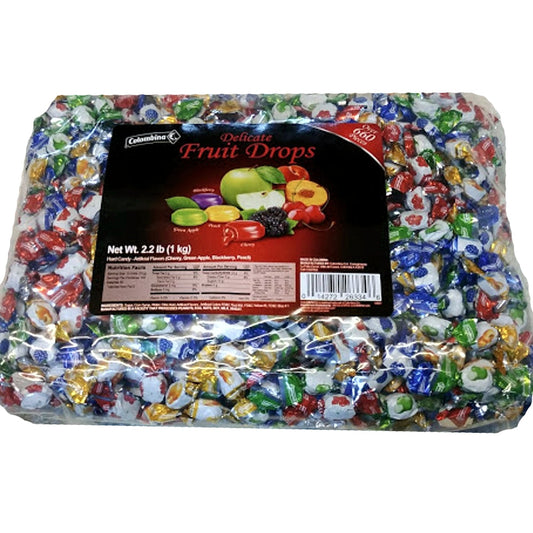 Colombina Delicate Fruit Drops - 4.4 Lbs