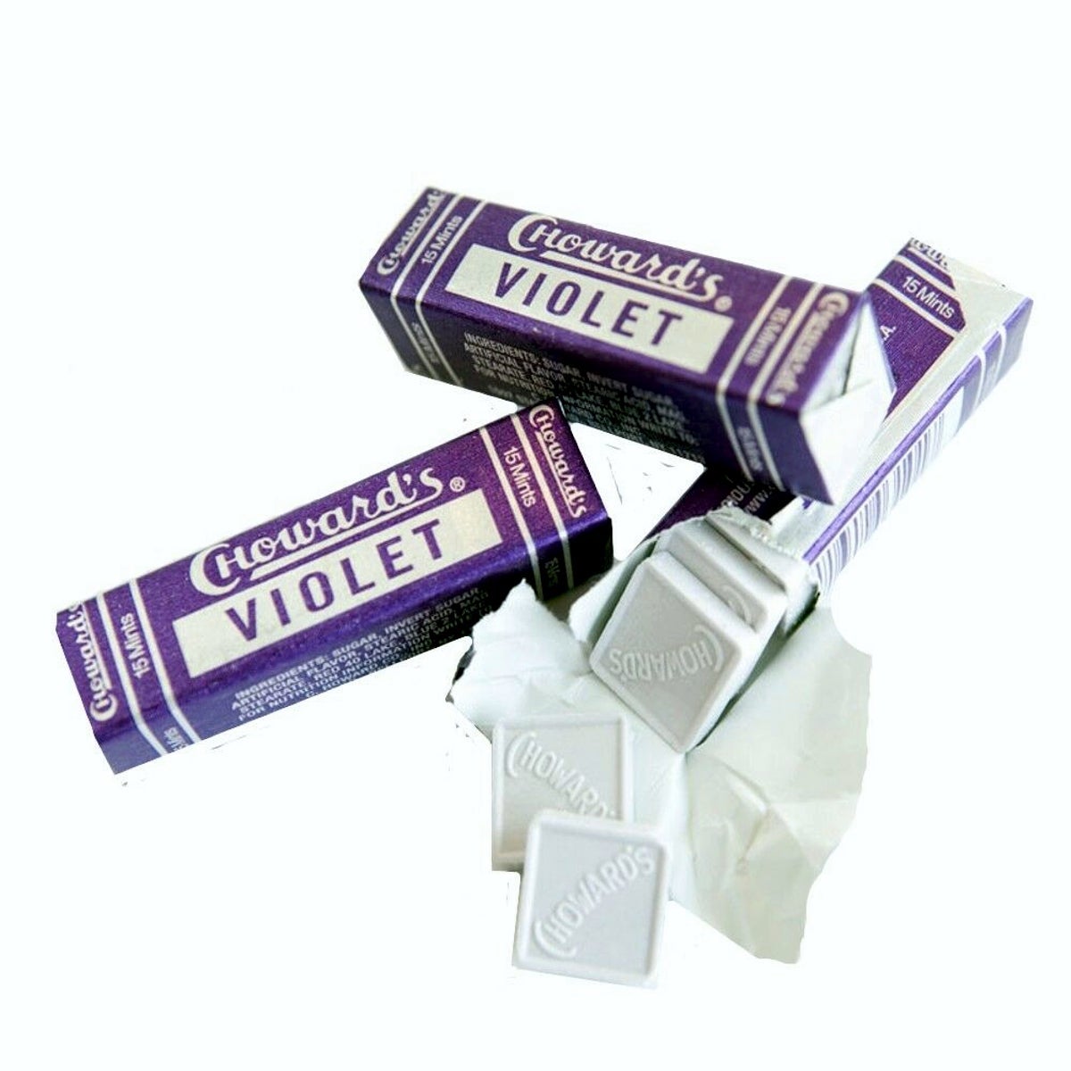 C Howards Chowards Mints Violet Mints 6 Ct Box Mentas Violetas C Howards