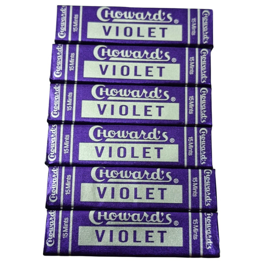 C Howards Chowards Mints Violet Mints 6 Ct Box Mentas Violetas C Howards