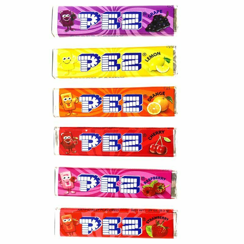 PEZ Candy Refills - Assorted Fruit Flavors - 2 Lb Bulk New PEZ