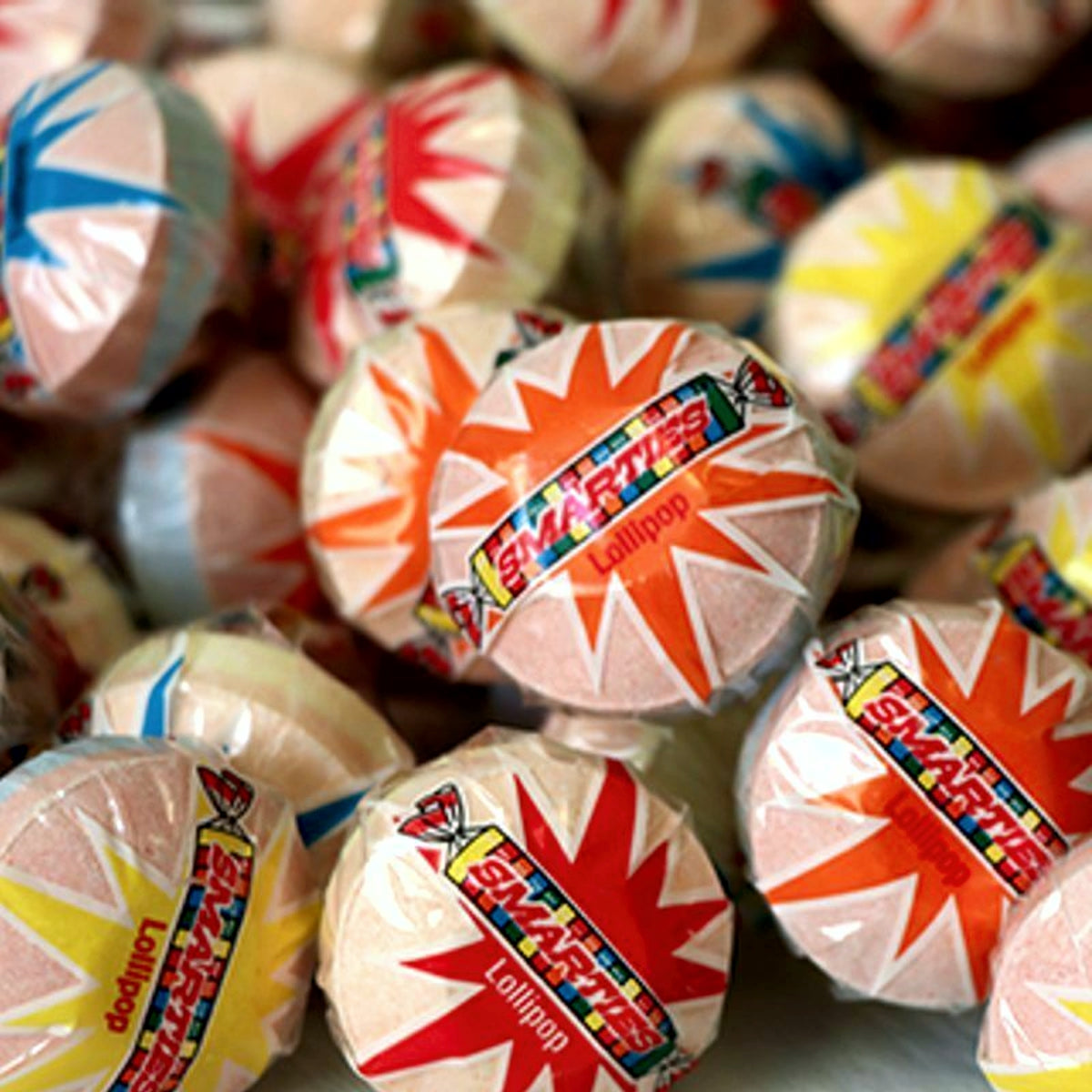 Wrapped Double Lollies by Smarties 2 Lbs mixed flavors Suckers Smartie Pops Michele's Pantry