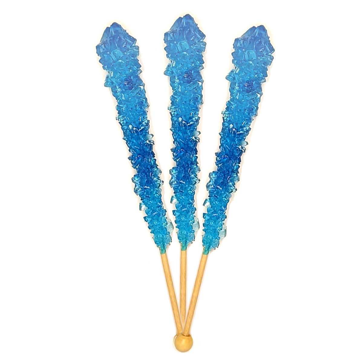 Blue Swizzle Sticks, Rock Candy, 12 Sticks, Blue Raspberry Flavor Michele's Pantry