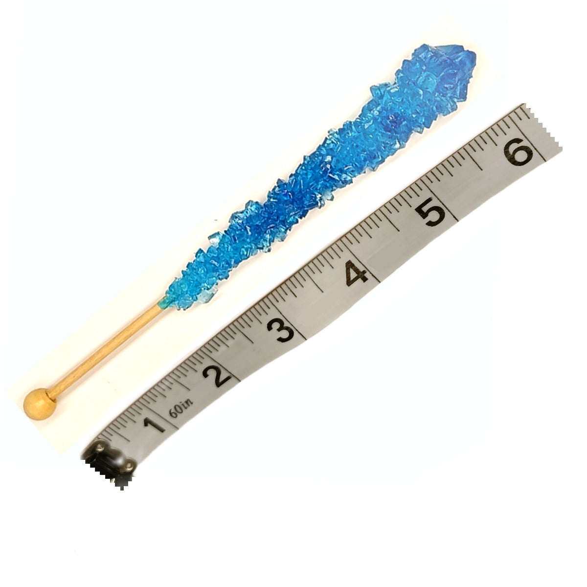 Blue Swizzle Sticks, Rock Candy, 12 Sticks, Blue Raspberry Flavor Michele's Pantry