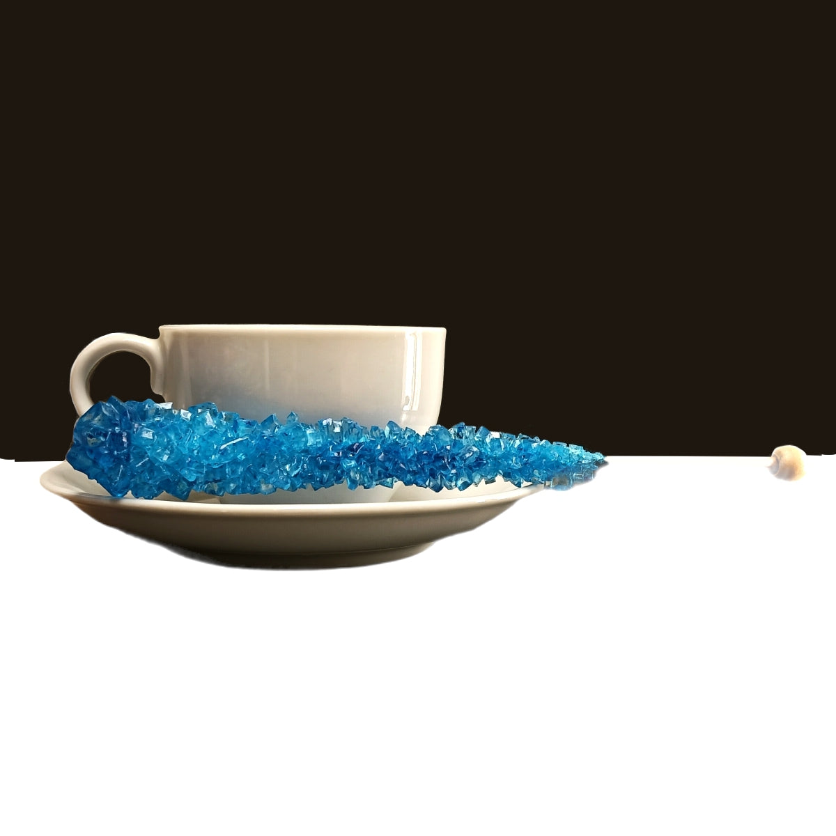 Blue Swizzle Sticks, Rock Candy, 12 Sticks, Blue Raspberry Flavor Michele's Pantry