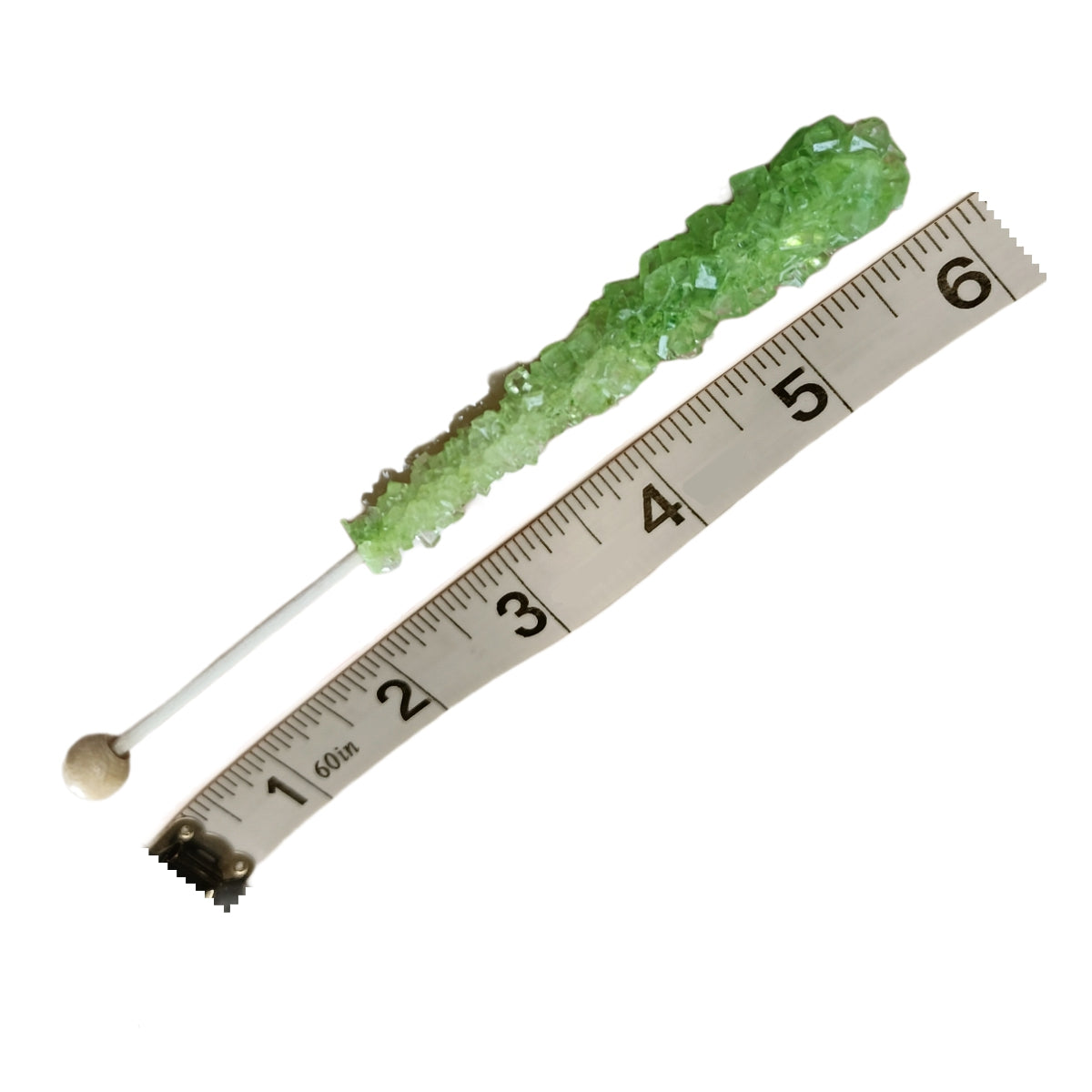 Green Swizzle Sticks, Rock Candy, 12 Sticks, Michele's Pantry