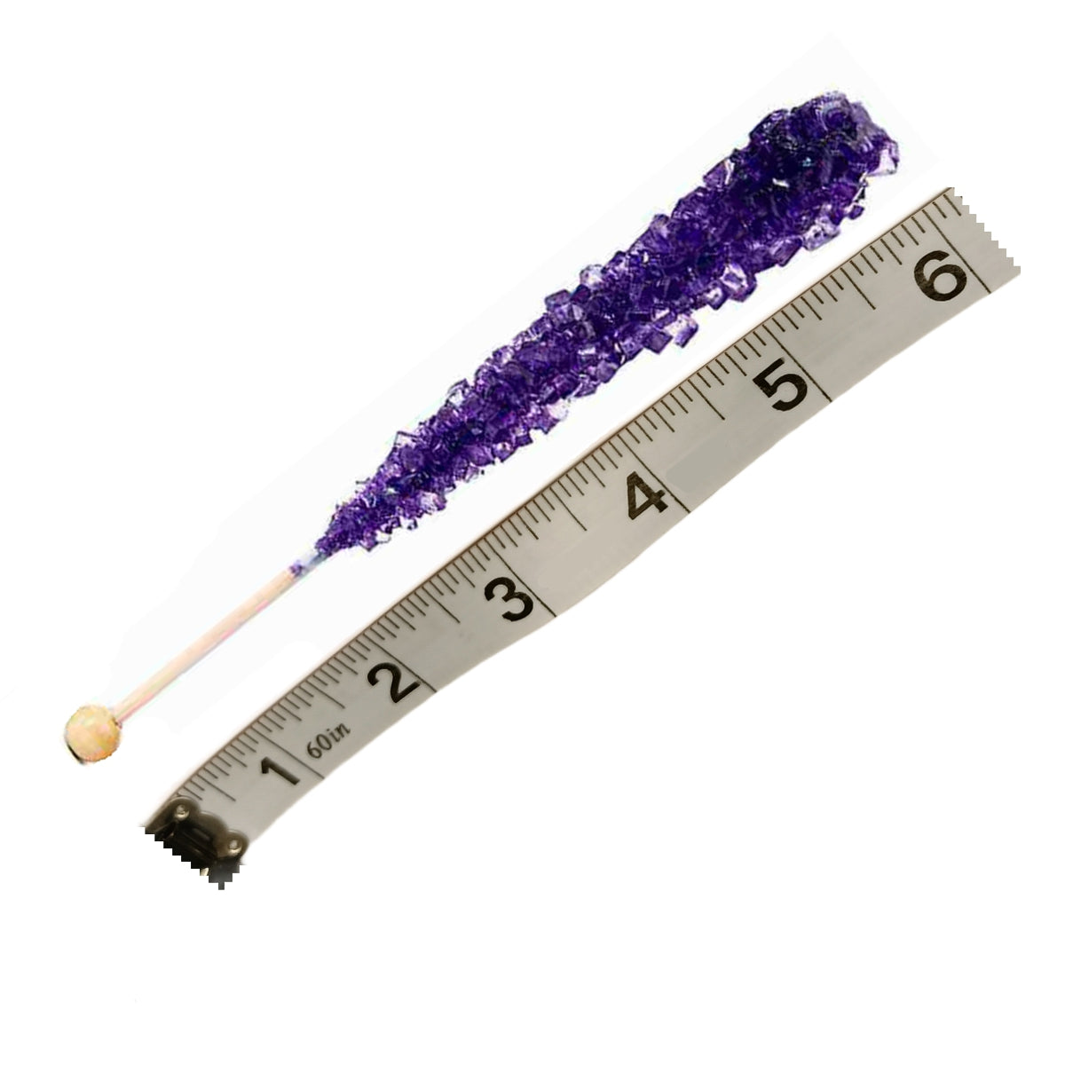 Purple Swizzle Sticks, Rock Candy, 12 Sticks, Dryden & Palmer