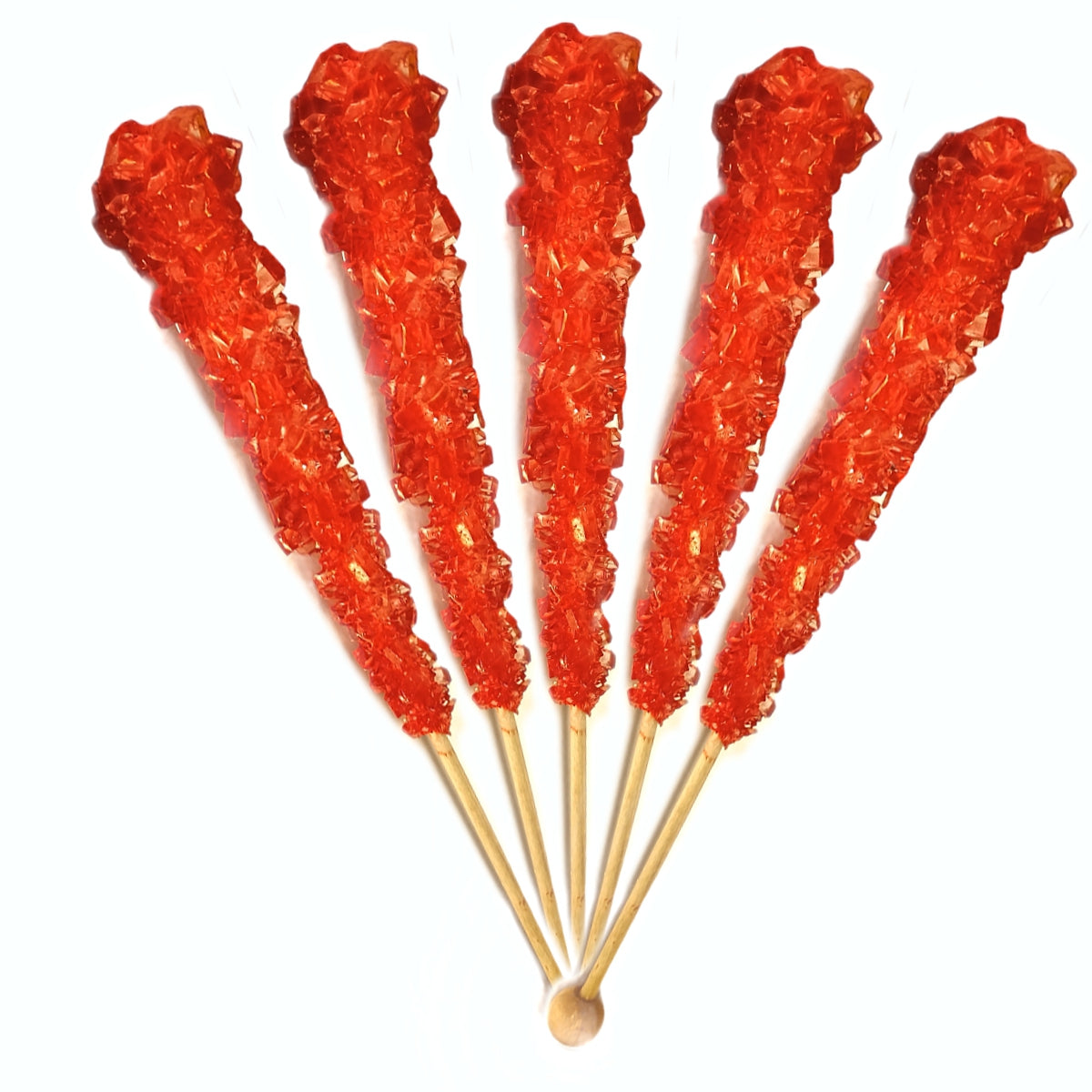 Red Swizzle Sticks, Rock Candy, 12 Sticks, Cherry Flavor Michele's Pantry