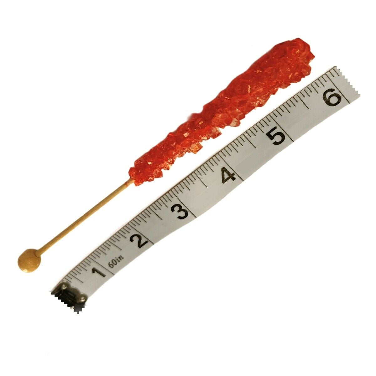 Red Swizzle Sticks, Rock Candy, 12 Sticks, Cherry Flavor Michele's Pantry