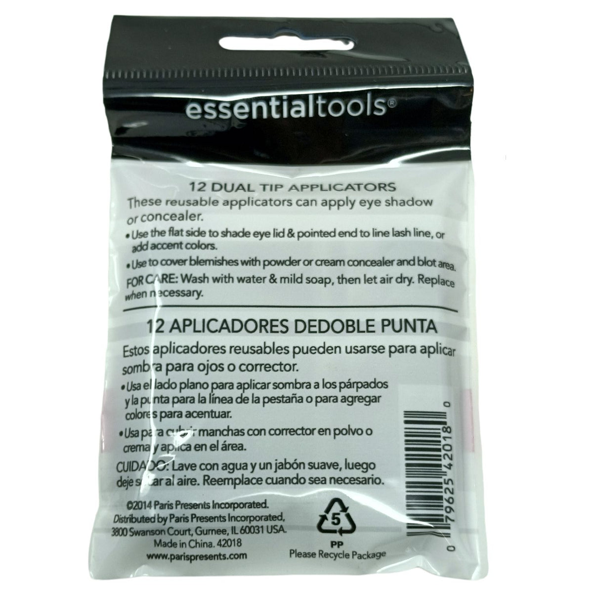 Dual Tip Applicators 12 Per Pack