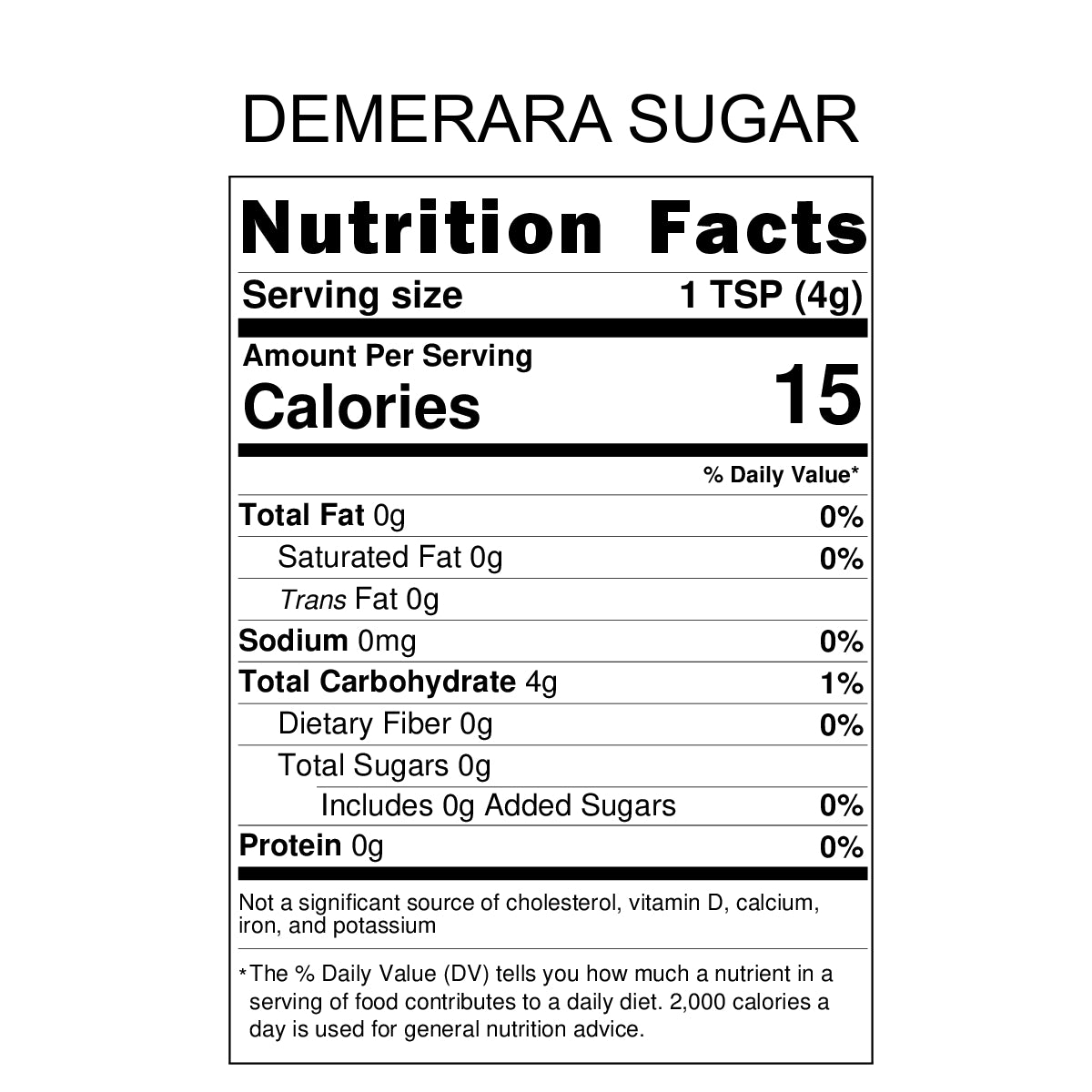 Michele's Pantry Demerara Sugar (Unrefined Sugar) ~ 4 Lbs