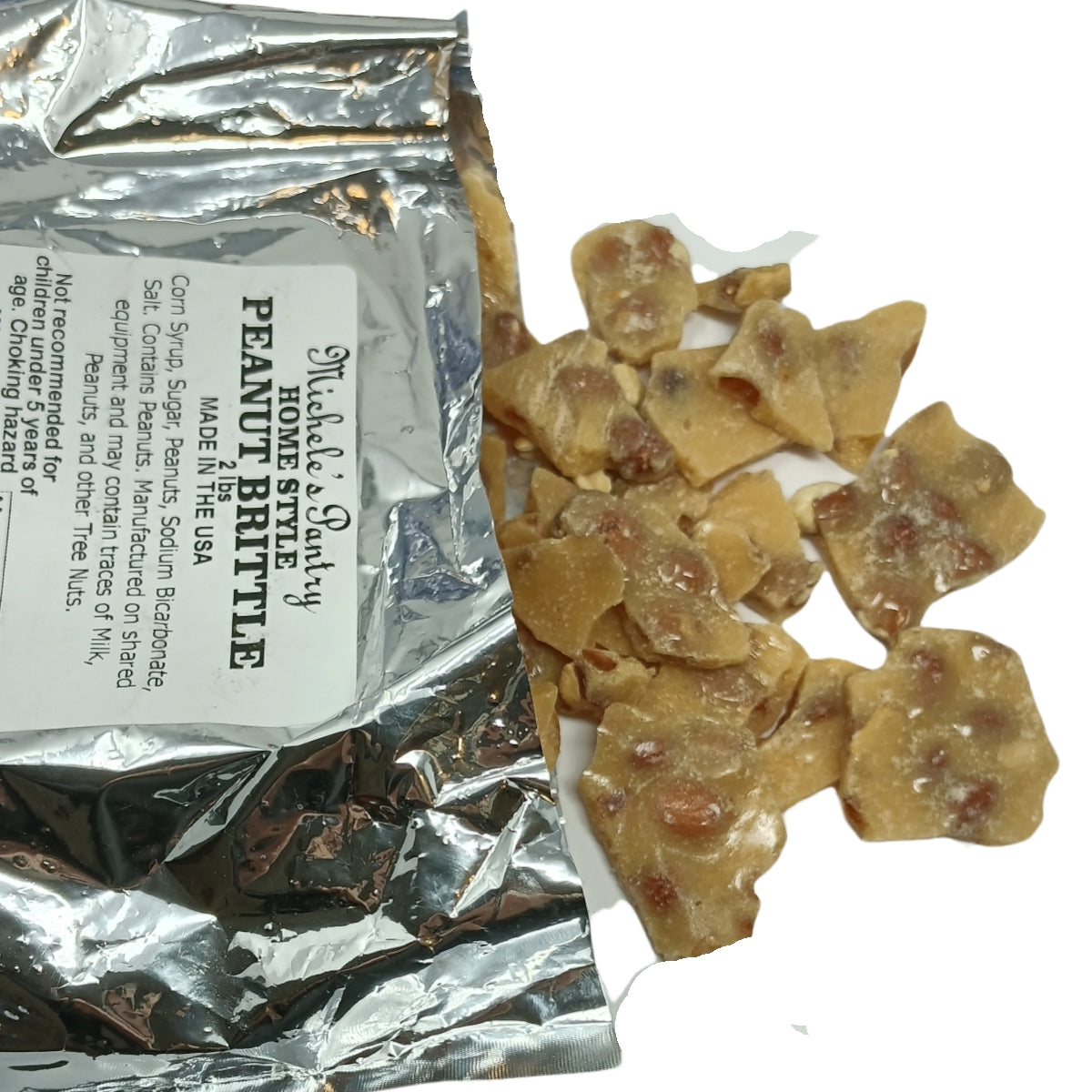 Michele's Pantry Hand Made Peanut Brittle 4 lbs Michele's Pantry