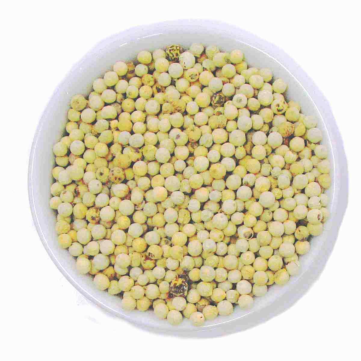 Michele's Pantry Whole White Pepper, White Peppercorn,16 Oz For Grinder Refill